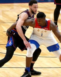  恩比德复出76人终结连败  